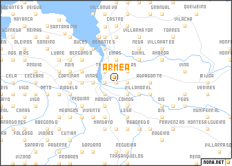 map of Armea