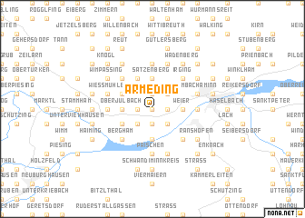 map of Armeding