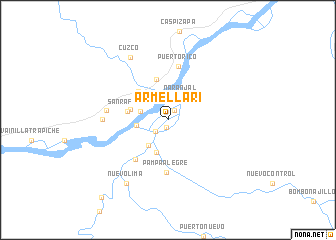 map of Armellari