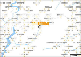 map of Armenande
