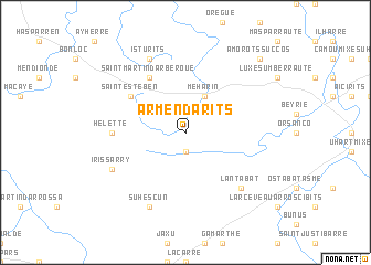 map of Armendarits