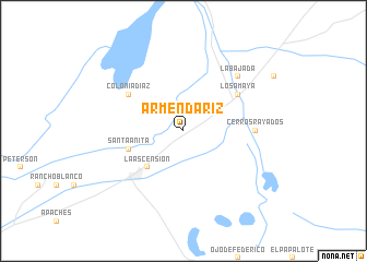 map of Armendáriz