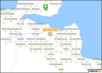 map of Arménoi