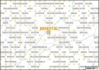 map of Armental