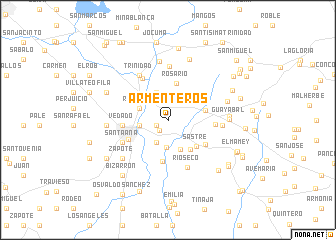 map of Armenteros