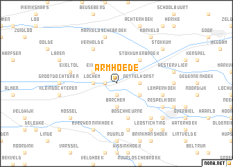 map of Armhoede