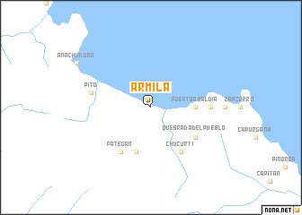 map of Armila
