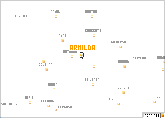 map of Armilda
