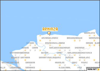 map of Arminza