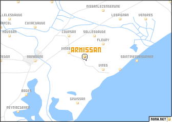 map of Armissan