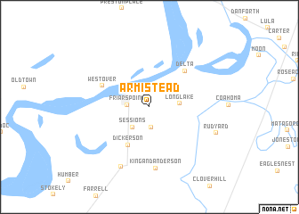 map of Armistead
