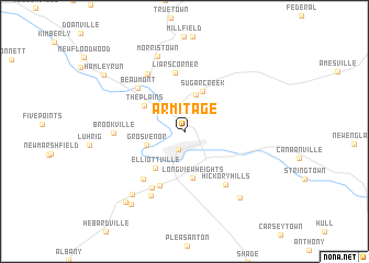 map of Armitage