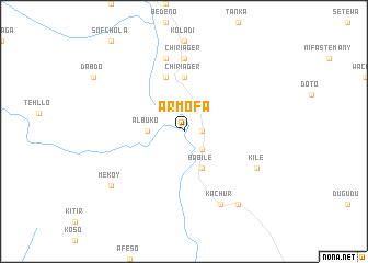 map of Ārmofa