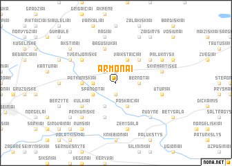 map of Armonai