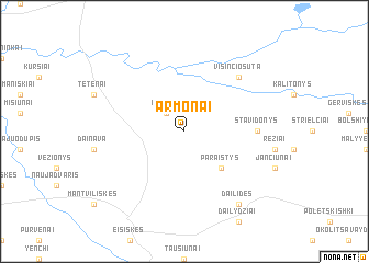 map of Armonai