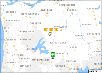 map of Armonk