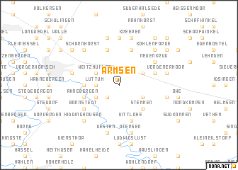 map of Armsen