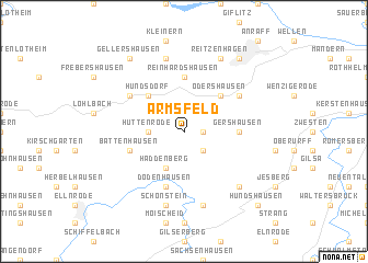 map of Armsfeld