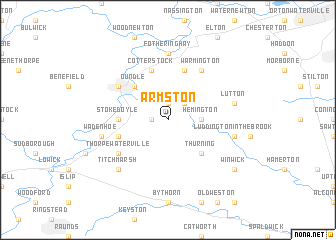 map of Armston