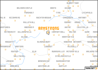 map of Armstrong