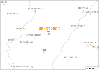 map of Armstrong