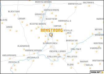 map of Armstrong