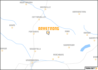map of Armstrong