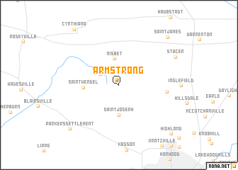 map of Armstrong