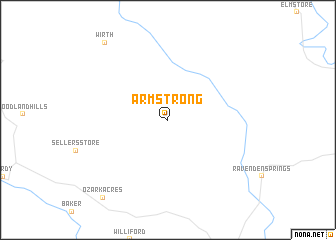 map of Armstrong