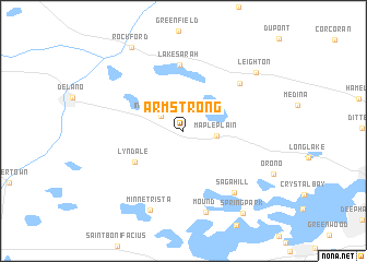 map of Armstrong