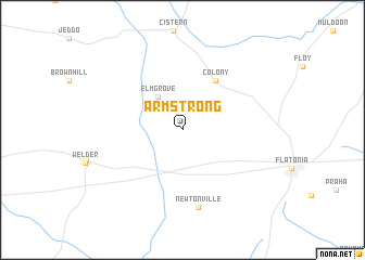 map of Armstrong