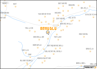map of Armudlu