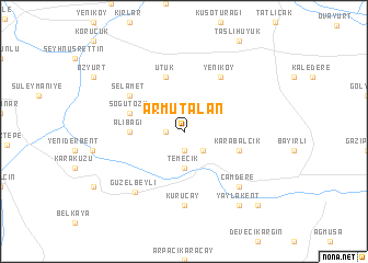 map of Armutalan