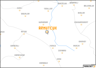 map of Armutcuk