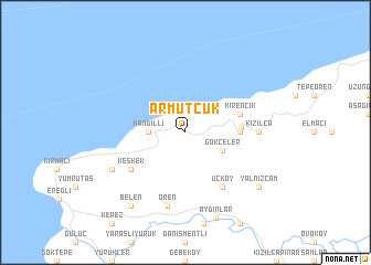 map of Armutcuk