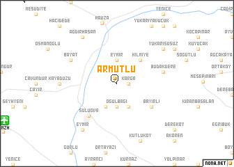 map of Armutlu