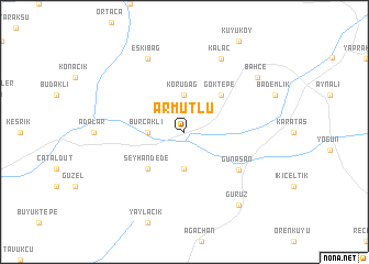 map of Armutlu