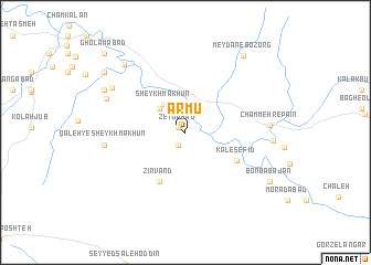 map of Armū