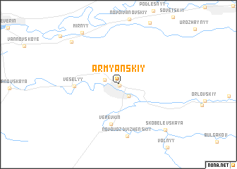 map of Armyanskiy