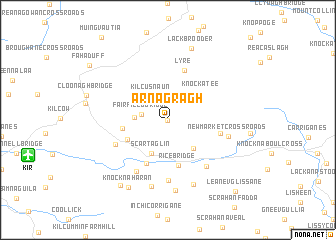 map of Arnagragh