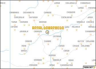 map of Arnaldo Barbedo