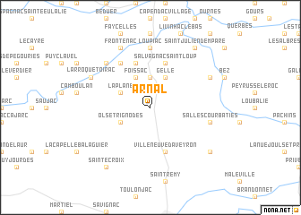map of Arnal
