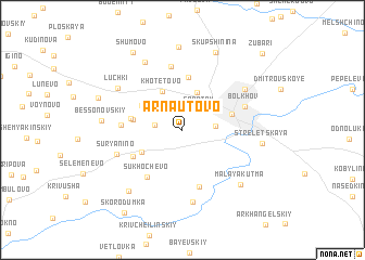 map of Arnautovo