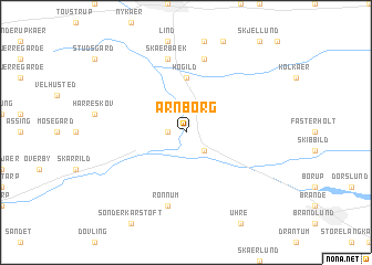 map of Arnborg