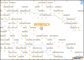 map of Arnbruck