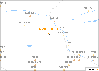 map of Arncliffe