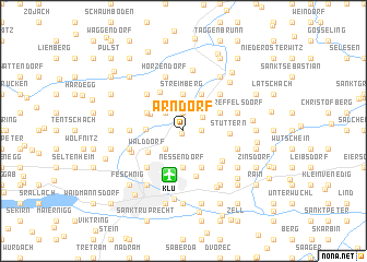 map of Arndorf