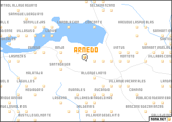 map of Arnedo