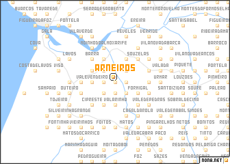 map of Arneiros