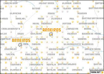 map of Arneiros